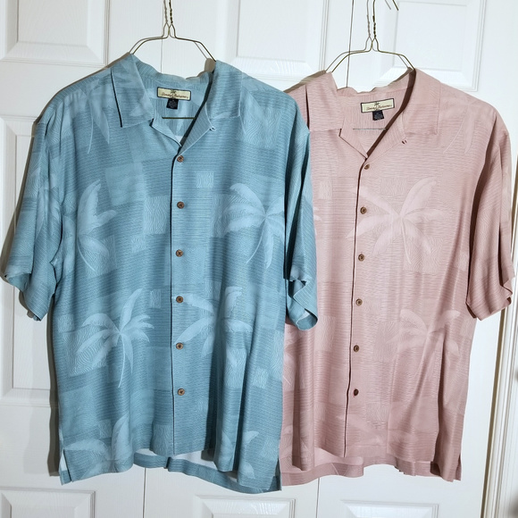 Tommy Bahama 100/% Silk Mens Hawaiian Camp Shirt Sizes XL XXL many colors